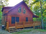 Whitetail Ridge exterior - Blue Ridge cabin rental